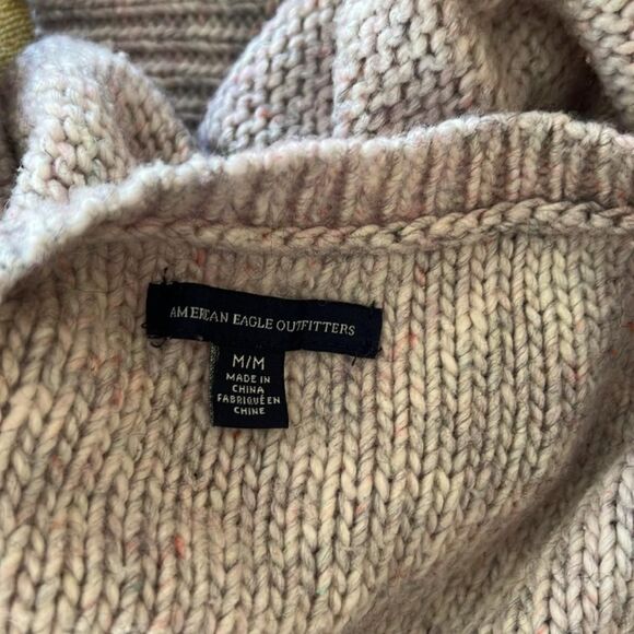 American Eagle Outfitters Lavender Wool Silk Blend Knit Sweater - Picture 6 of 7